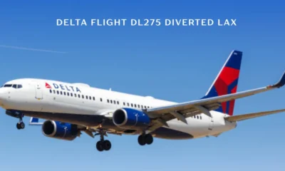 delta flight dl275 diverted lax